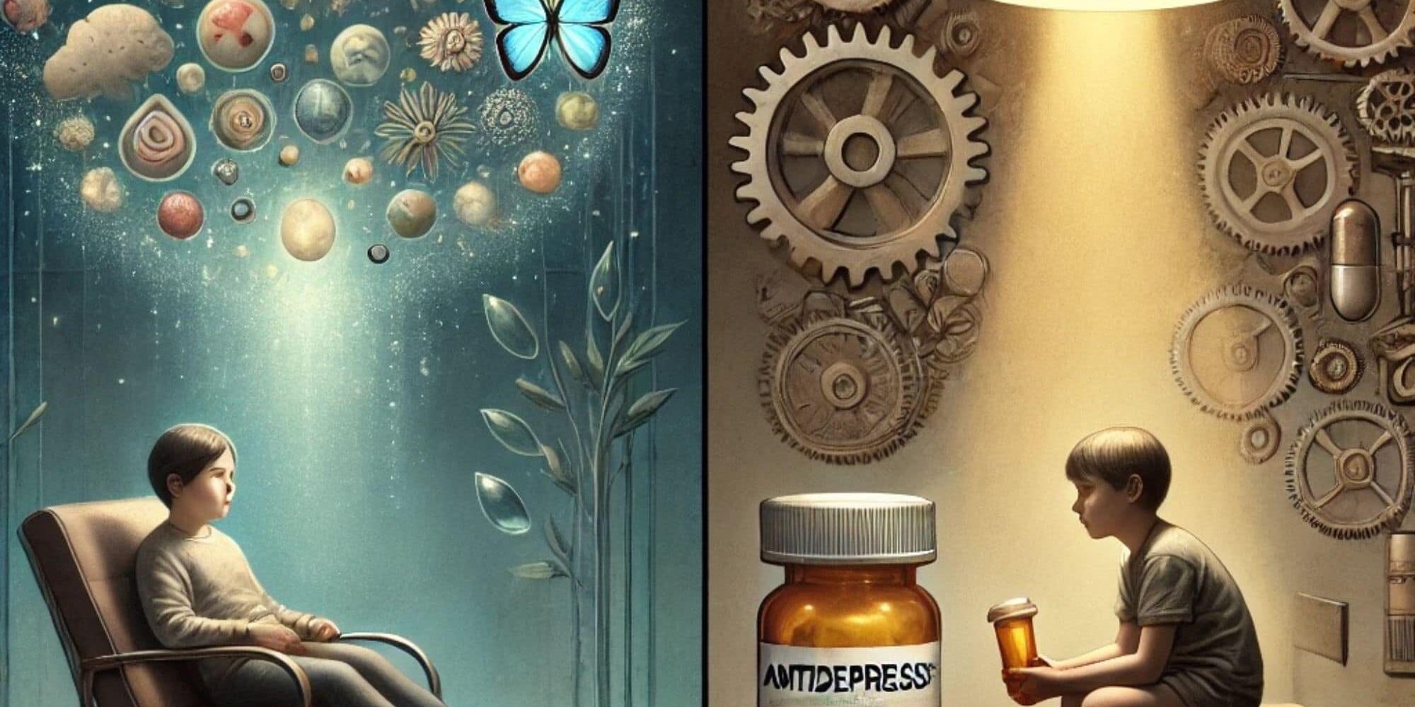 Consumo de antidepresivos en menores