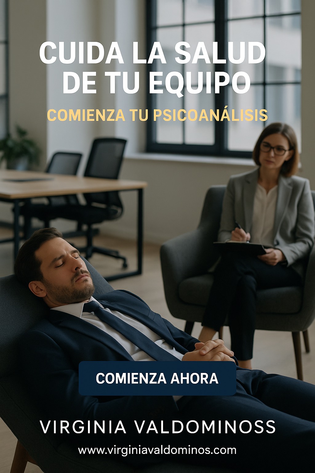 CUIDA LA SALUD DE TU EQUIPO. COMIENZA TU PSICOANÁLISIS