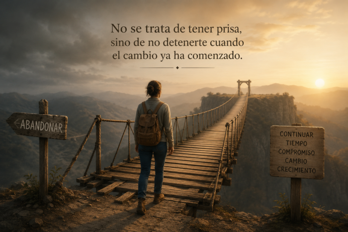 Permanecer en el tratamiento(1) Por qué abandonamos cuando las cosas empiezan a cambiar