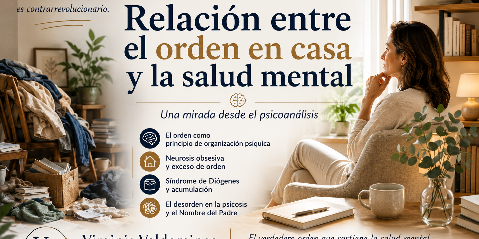 RELACIÓN ENTRE EL ORDEN EN CASA Y LA SALUD MENTAL ¿Qué relación existe entre el orden en casa y la salud mental?