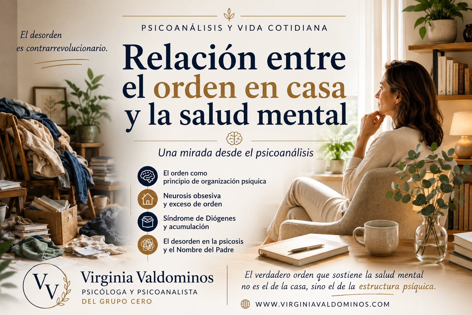 RELACIÓN ENTRE EL ORDEN EN CASA Y LA SALUD MENTAL